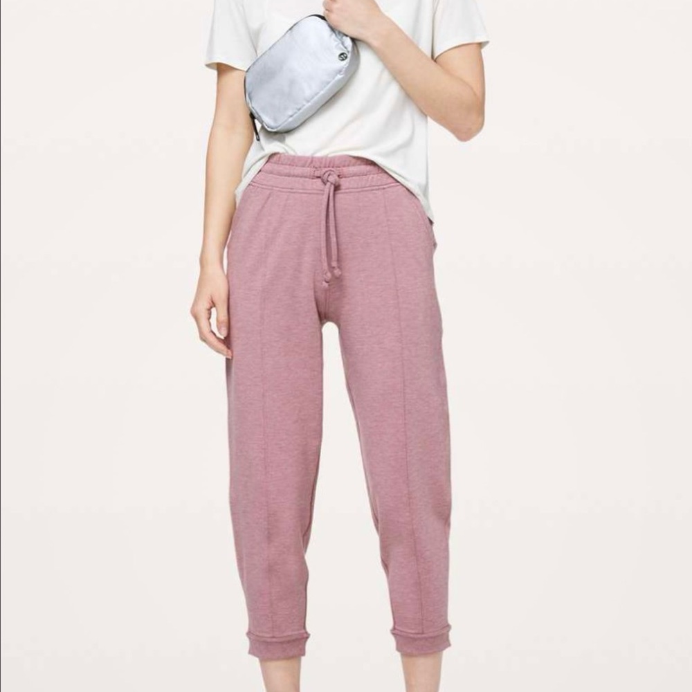 Lululemon Women's Pink Jogger Pants